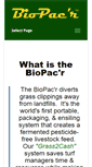 Mobile Screenshot of biopacr.com